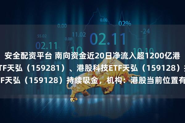 安全配资平台 南向资金近20日净流入超1200亿港元!港股通央企红利ETF天弘(159281)、港股科技ETF天弘(159128)持续吸金,机构:港股当前位置有吸引力